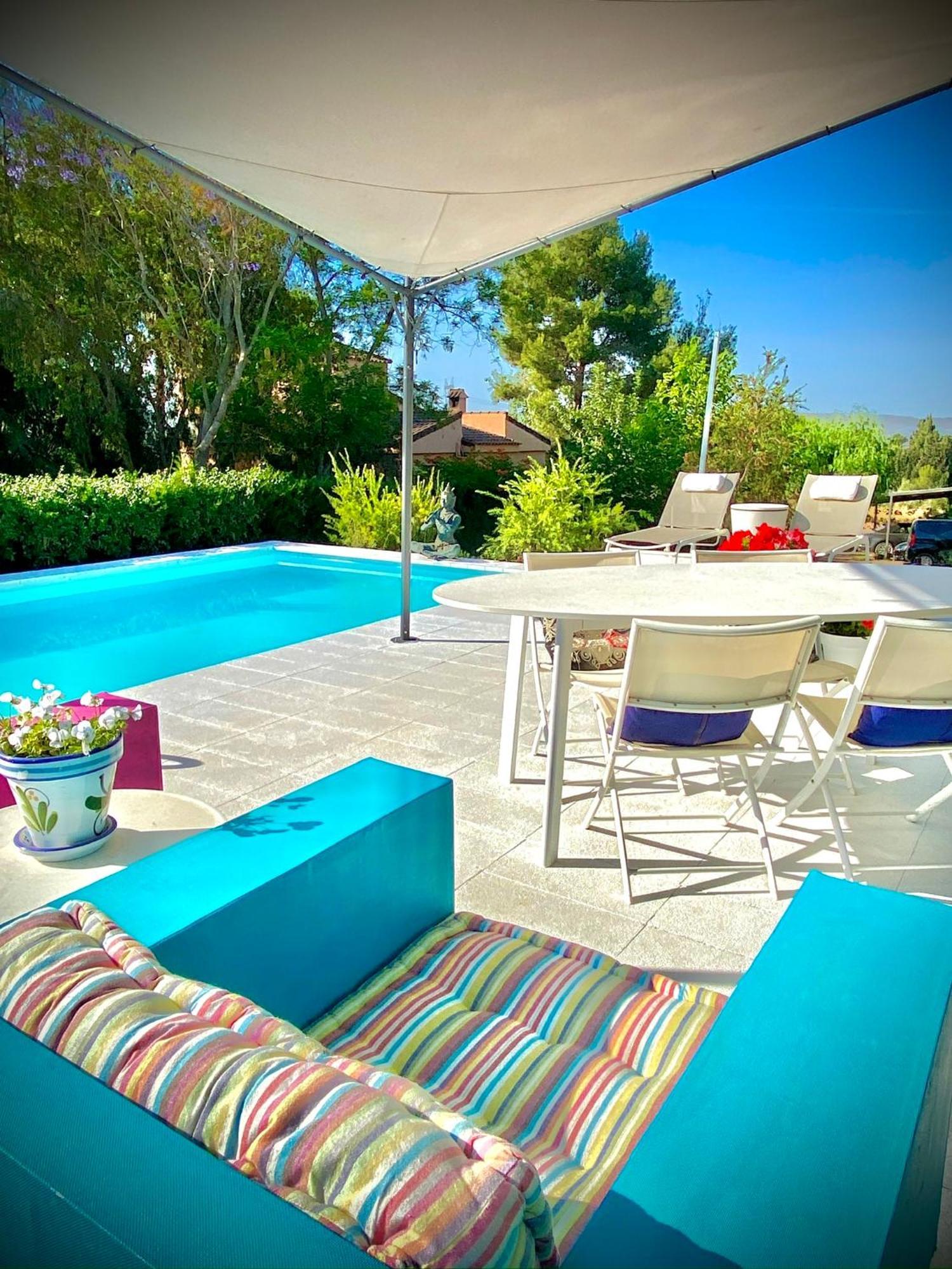 Yurta Arco Iris Hotel Riba Roja De Turia Bagian luar foto