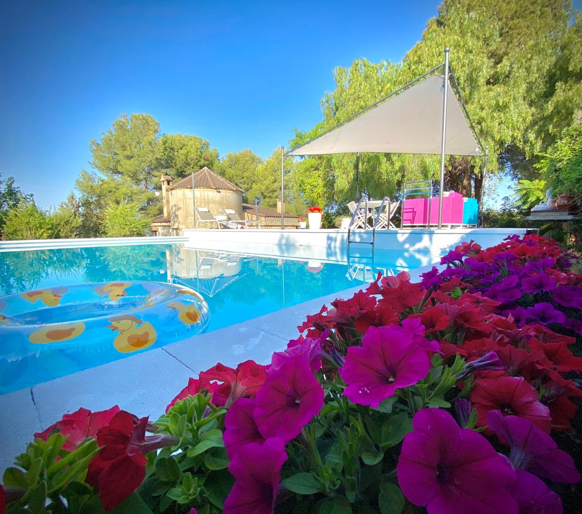 Yurta Arco Iris Hotel Riba Roja De Turia Bagian luar foto